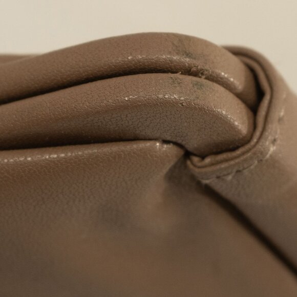 Vintage 70s Tan Brown Clutch Foldover Large Convertible Cross Body Shoulder Bag - Picture 14 of 15